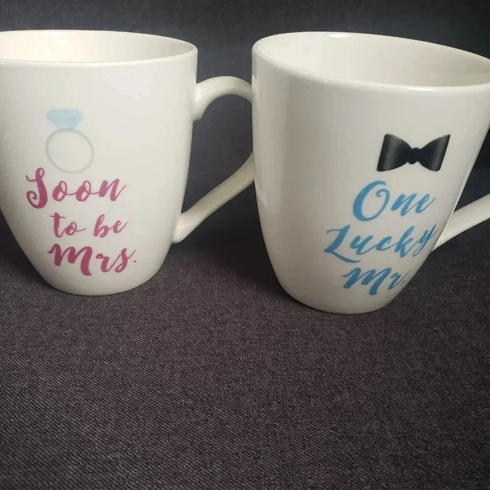 Phaltzgraff Soon‎ to be His & Her Mugs